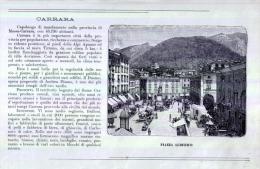 CARRARA - Fine ´800 - Estampes & Gravures