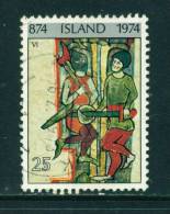 ICELAND - 1974 Icelandic Settlement 25k Used (stock Scan) - Oblitérés