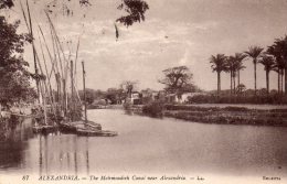 Egypte Alexandrie The Mahmoudiech - Alexandrië