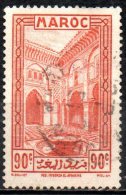 FRENCH MOROCCO 1933 Attarine College Fez -  90c. - Red  FU - Usati