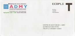Enveloppe Réponse T De L´ADMY Des Yvelines à Validité Permanente 20g - Cartas/Sobre De Respuesta T