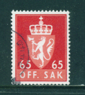 NORWAY - 1955+  Officials  65o  Used As Scan - Servizio