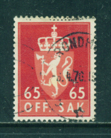 NORWAY - 1955+  Officials  65o  Used As Scan - Oficiales