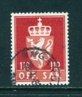 NORWAY - 1955+  Officials  1k10  Used As Scan - Service