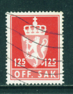 NORWAY - 1955+  Officials  1k25  Used As Scan - Oficiales