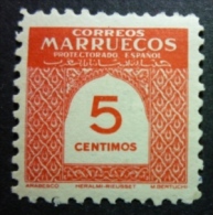 MARRUECOS 1953: Edifil 382 / YT 445, * MH - FREE SHIPPING ABOVE 10 EURO - Marocco Spagnolo