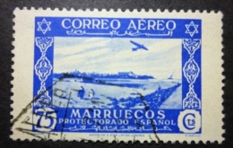 MARRUECOS 1938: Edifil 191 / YT PA 6, O - FREE SHIPPING ABOVE 10 EURO - Spanish Morocco