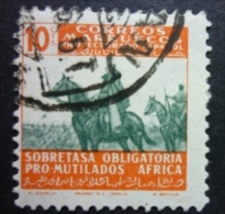 MARRUECOS - BENEFICENCIA 1945: Edifil 35 / YT 54, O - FREE SHIPPING ABOVE 10 EURO - Marocco Spagnolo