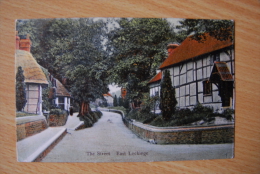 East Lockinge The Street 07.Jan.1909 Nach Sebnitz Sachsen Stampmark Wantage - Other & Unclassified