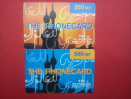 2 Cartes Intouch Prepaid  Used - [2] Prepaid & Refill Cards