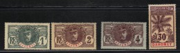 DAHOMEY N° 18 à 20 + 25 * - Unused Stamps