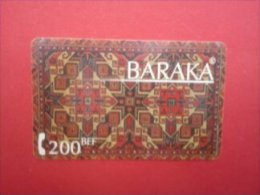 Baraka 200 BEF Used - [2] Prepaid & Refill Cards