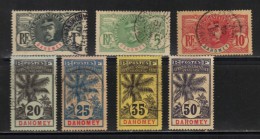 DAHOMEY N°entre 19 & 28 Obl. - Used Stamps