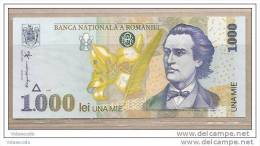 Romania - Banconota Non Circolata Da 1000 Lei - 1998 - Rumania