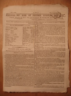 JOURNAL DU SOIR 4 AVRIL 1799 - ARMEE ITALIE - PENSIONS DE RETRAITES - MARINE PRISES MARITIMES - ANGERS - Etc ... - Kranten Voor 1800