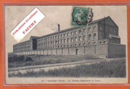 Carte Postale 59. Caudry  Les Ateliers Carpentier Et Preux  Trés Beau Plan - Caudry