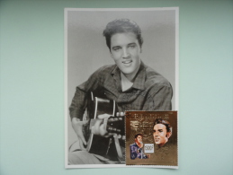 CARTE MAXIMUM MAXIMUM CARD ELVIS PRESLEY GUINEE RARE - Elvis Presley