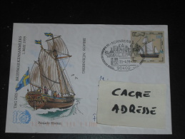 LETTRE ALLEMAGNE DEUTSCHLAND GERMANY ENTIER POSTAL JOURNEE DU TIMBRE 1998 - BATEAU NAVIRE VOILIER NURNBERG 1 - - Enveloppes - Oblitérées