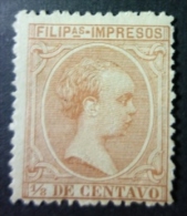 FILIPINAS 1894: Edifil 108, (*) Nsg - FREE SHIPPING ABOVE 10 EURO - Philipines