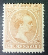 FILIPINAS 1894: Edifil 108, (*) Nsg - FREE SHIPPING ABOVE 10 EURO - Philippines