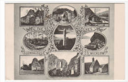 Seven Churches Glendalough Co Wicklow Ireland 1932 Postcard - Wicklow