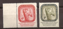 UNO NY, Vereinte Nationen 1959, Nr. 80-81, Tag Der Vereinten Nationen: Treuhandschaftsrat Postfrisch (mnh) - Unused Stamps
