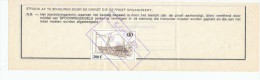 Talon De Formule D´examen Cachet De Gare KAPELLEN 1 En 1994  -- UU734 - Autres & Non Classés