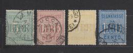 Yvert Taxe 20 / 21 Et 25 / 26 Oblitérés - Postage Due