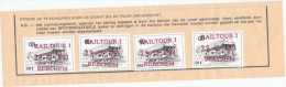 Talon De Formule D´examen Cachet De Gare Railtour 1 BERCHEM En 1993  -- UU737 - Sonstige & Ohne Zuordnung