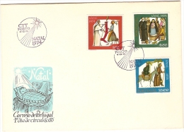 PORTUGAL FDC & NATAL 1974 (1233) - Cartas & Documentos