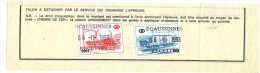 Talon De Formule D´examen Cachet De Gare  ECAUSSINES Recettes En 1993  -- UU746 - Autres & Non Classés