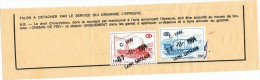 Talon De Formule D´examen Cachet C. HW SAINT GHISLAIN En 1984  -- UU748 - Otros & Sin Clasificación