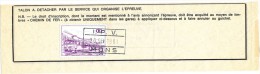 Talon De Formule D´examen Cachet  I.P.V.. MONS En 1981  -- UU755 - Otros & Sin Clasificación