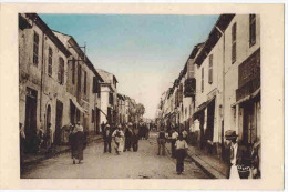 GUELMA :  " La Rue D' Announa  " Carte Couleur - Guelma