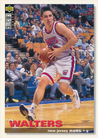 Basket NBA (1995), REX WALTERS, N° 99, New Jersey Nets, Upper Deck, Collector's Choice, Trading Cards... - 1990-1999