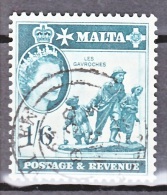 Malta, 1956, SG 277, Used - Malta (...-1964)