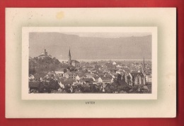 ADS-020 Uster, Gelaufen Mit Stempel Wetzikon, Bubikon Und Uster 1912 - Bubikon