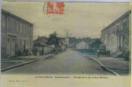 DOULAINCOURT (Haute-Marne) - Perspective De La Rue Mathey - Doulaincourt