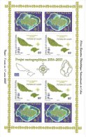 Bloc Du Projet Cartographique Et Exposition De Taipeï - Blocs-feuillets