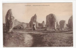 Alignements De Kermaria Menhir Carnac Morbihan France Postcard - Dolmen & Menhire