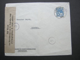 1920, Zensurbrief - Storia Postale