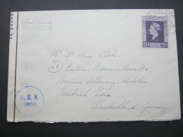 1947, Zensurbrief - Storia Postale