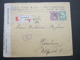 1922, Brief  Mit Zensur - Storia Postale