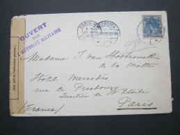 1915, Zensurbrief - Lettres & Documents