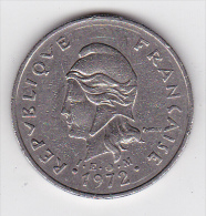 Nouvelle Calédonie - Pièce De 20 FCFP / 1972 - New Caledonia