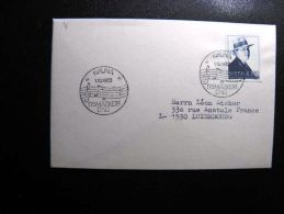 Cover From Sweden Special Cancel Music - Lettres & Documents
