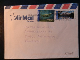 38/002   LETTRE AUSTRALIE - Baleines