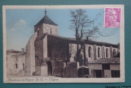 79 -  MAUZE SUR LE MIGNON - L´EGLISE - Mauze Sur Le Mignon