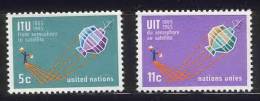 UN New York 1965 Michel 152-153, MNH - Ongebruikt