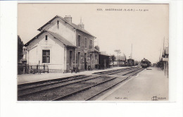 Carte 1910 ANGERVILLE / LA GARE (train) - Angerville